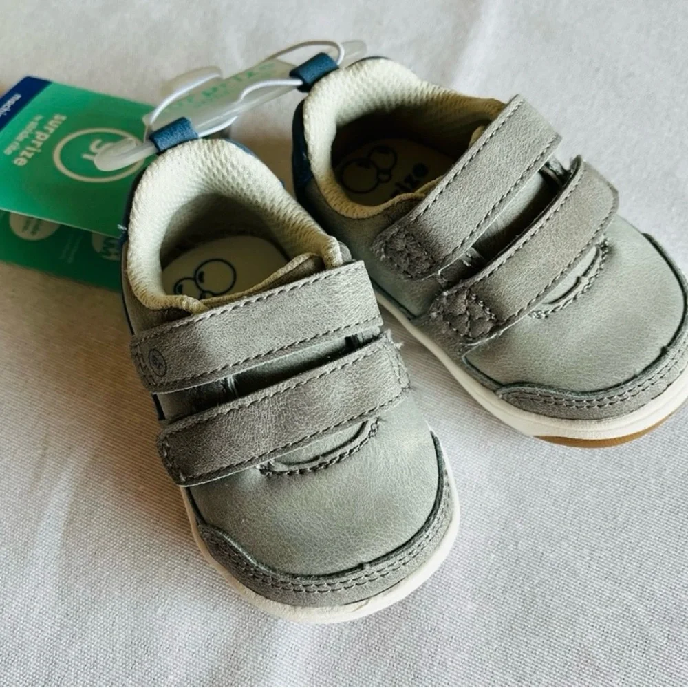 Stride Rite Surprize Baby Boys Velcro Memory Foam Sneakers 3C